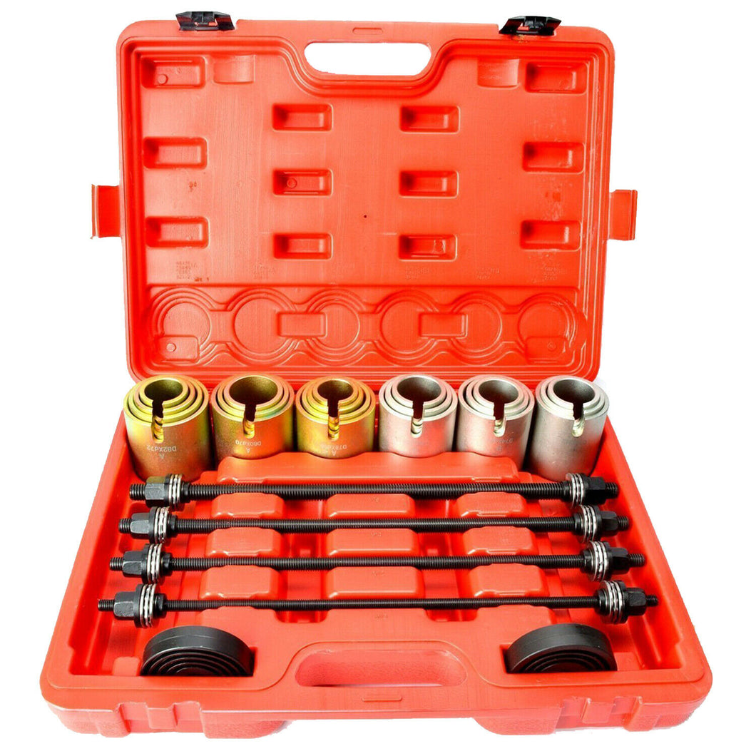 26Pcs Universal Press and Pull Sleeve Tool Kit Bush & Bearing Remover Set